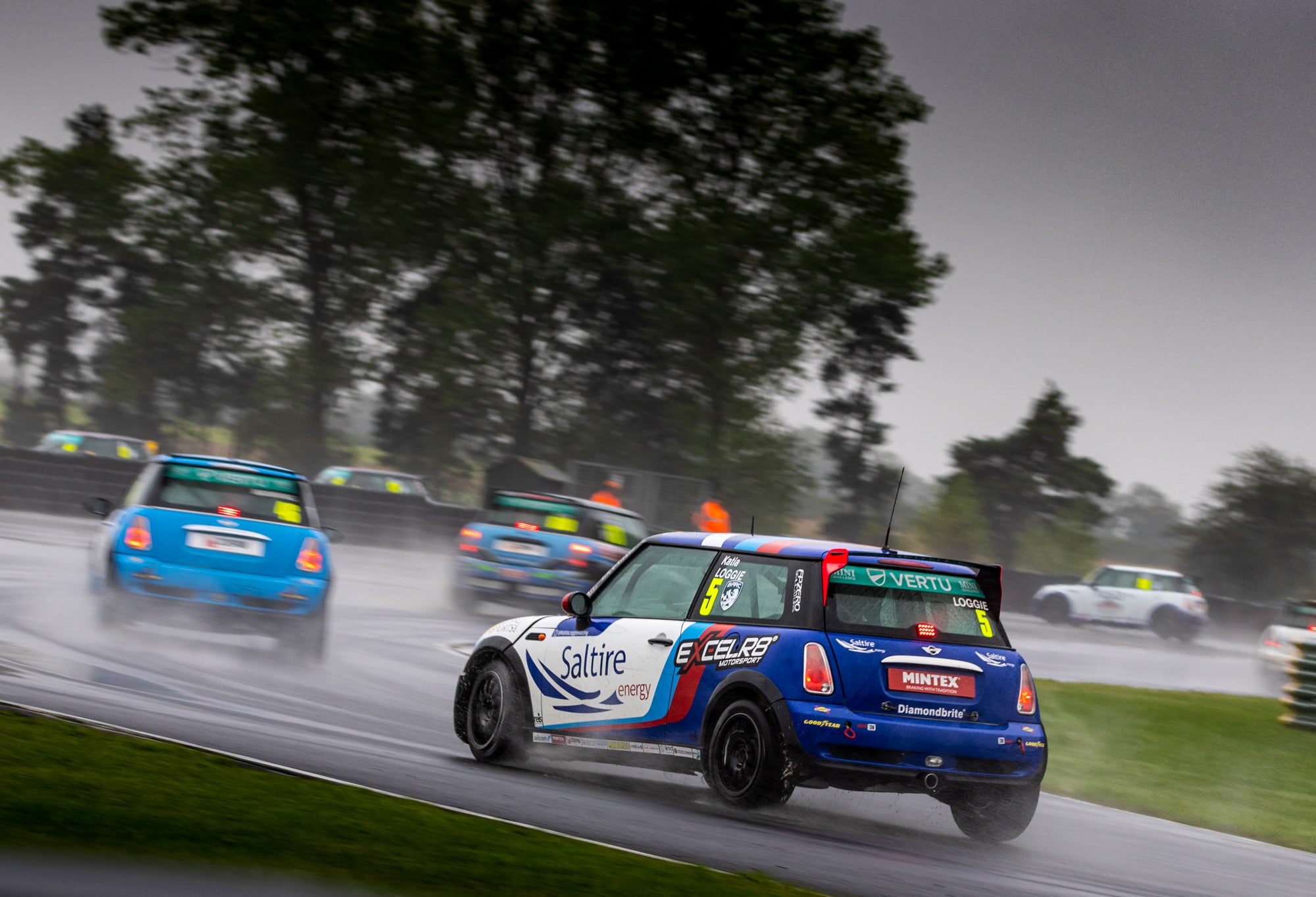 Croft Racing Tough weekend in the rain at Croft race course
