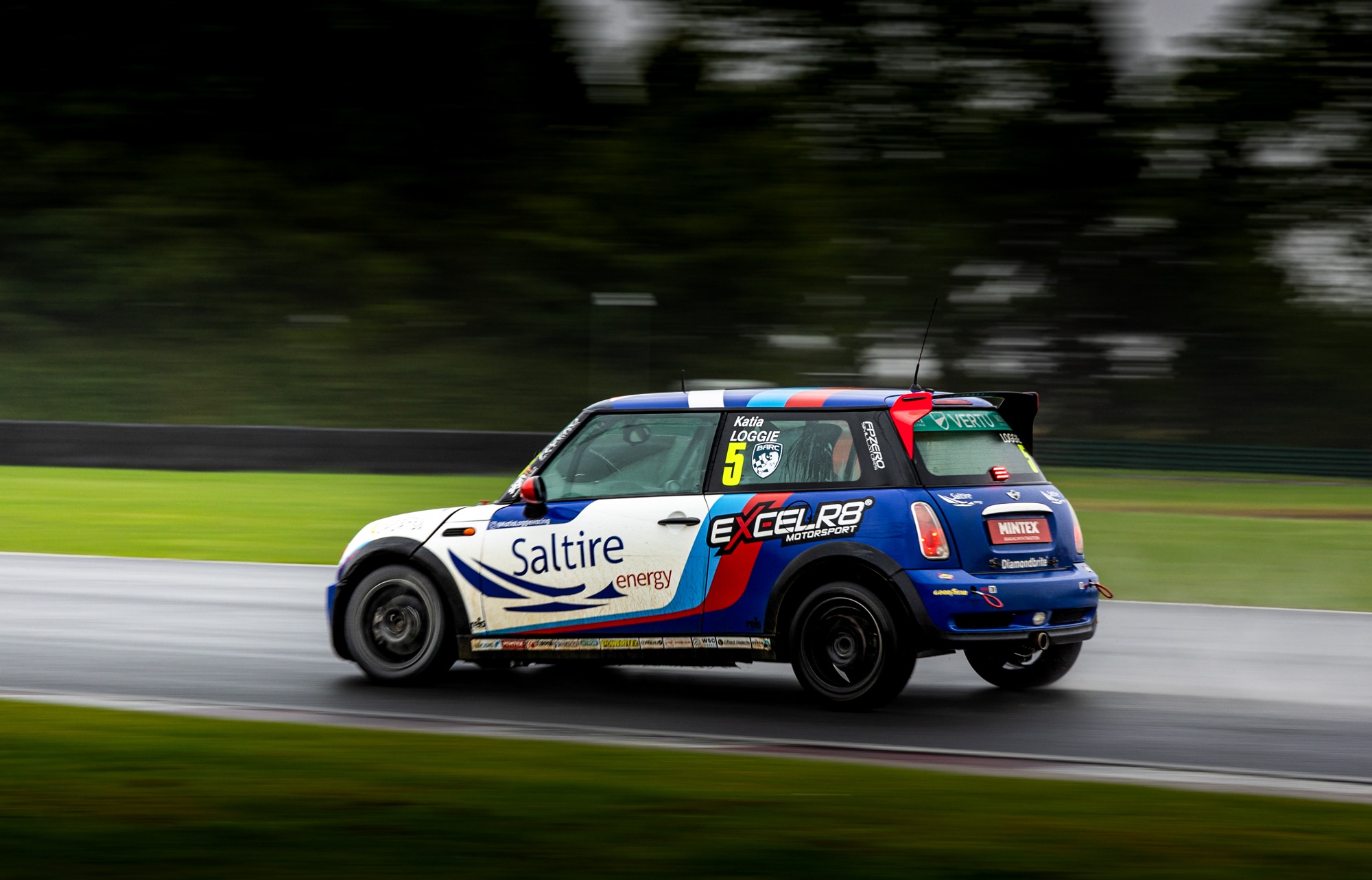 Croft Racing Tough weekend in the rain at Croft race course
