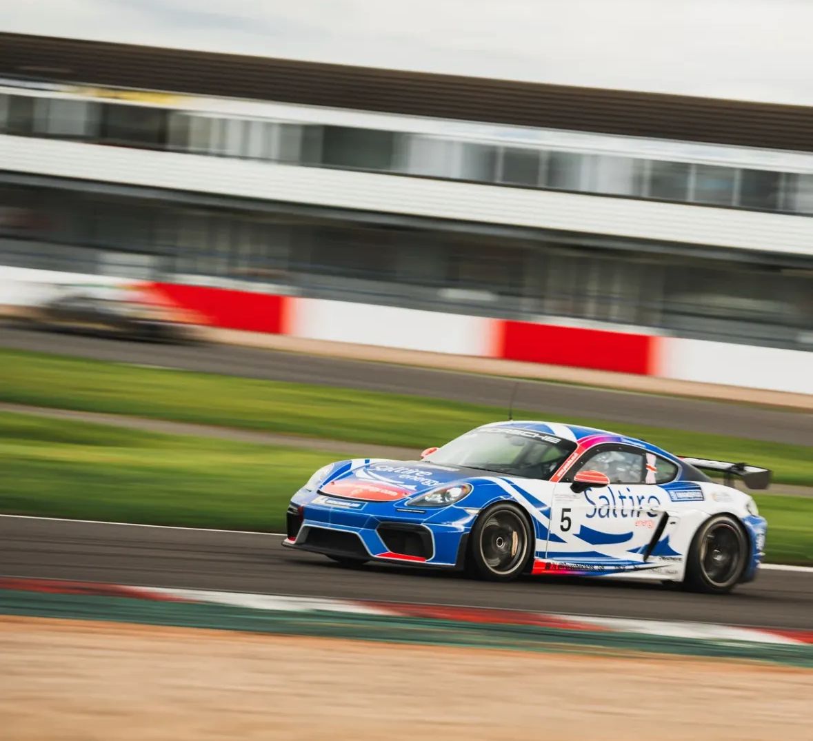 Saltire Energy sponsored Porsche Car for Katia Loggie, racing for Toro Verde GT